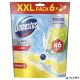 WC frissítő blokk, 6 db-os, DOMESTOS "Power 5", lime