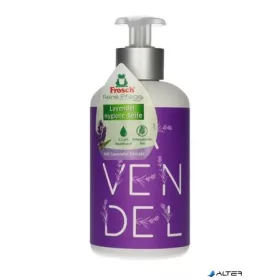 Folyékony szappan, pumpás, 300 ml, FROSCH, levendula