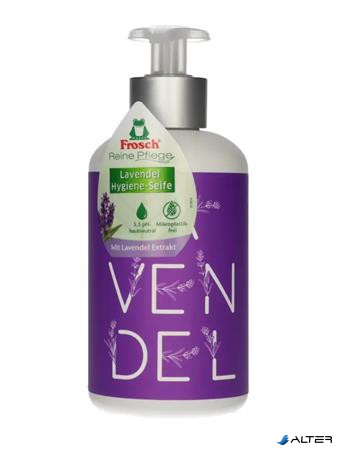 Folyékony szappan, pumpás, 300 ml, FROSCH, levendula