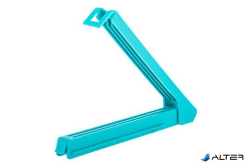 Zacskózáró csipesz, 10 db, BONUS, vegyes színek