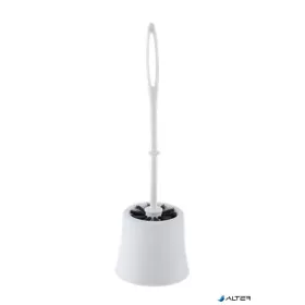 WC kefe, tartóval, BONUS, fehér