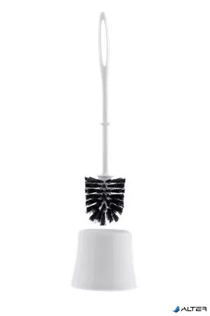 WC kefe, tartóval, BONUS, fehér