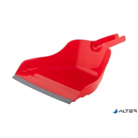   Szemeteslapát, gumiéllel, BONUS 'Handrix HACCP', piros