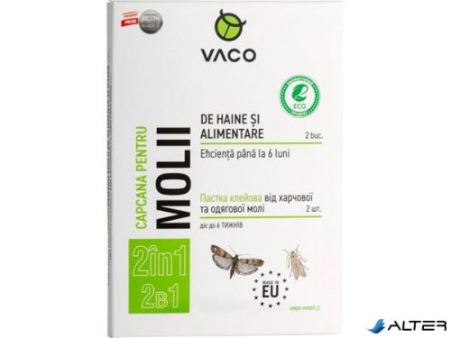 Élelmiszer- és ruhamoly csapda, 2 db, VACO