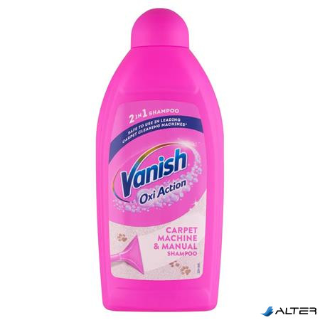 Szőnyegtisztító sampon, kézi, 0,5 l, VANISH "Oxi Action"