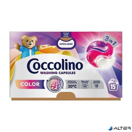 Mosókapszula, 15 db, COCCOLINO "Care Color"