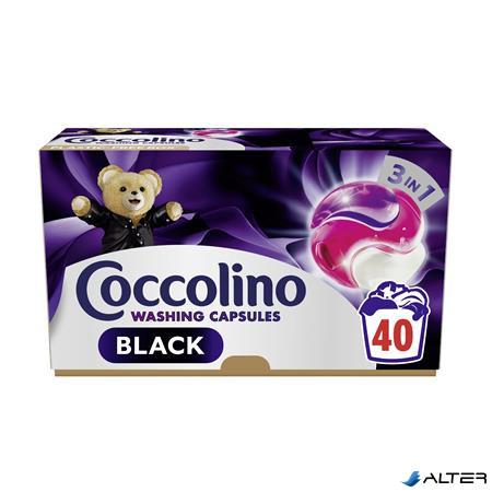 Mosókapszula, 40 db, COCCOLINO "3in1 Black"