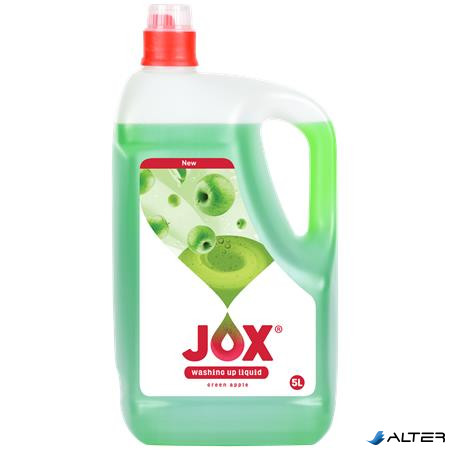 Mosogatószer, utántöltő, 5 l, PELSO LEXY "Jox", zöldalma
