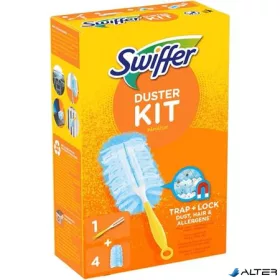   Portörlő készlet, 1 nyél + 4 db utántöltő fej, SWIFFER "Duster"