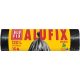 Szemeteszsák, 120 l, 10 db, 70x100 cm, 17 µ, ALUFIX "Economy", fekete