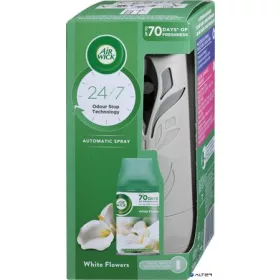   Illatosító készülék, automata, 250 ml, AIR WICK "Freshmatic", frézia és jázmin