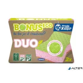 Mosogatószivacs, karcmentes, 3 db, BONUS 'Duo'