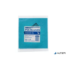   Törlőkendő, mikroszálas, univerzális, 40x34 cm, BONUS 'PVA MicroCLOTH', kék