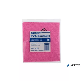   Törlőkendő, mikroszálas, univerzális, 40x34 cm, BONUS 'PVA MicroCLOTH', pink