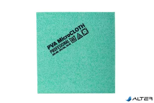 Törlőkendő, mikroszálas, univerzális, 40x34 cm, BONUS 'PVA MicroCLOTH', zöld