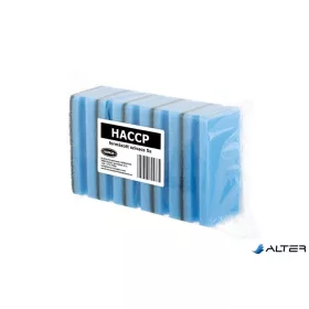 Mosogatószivacs, extra nagy, 5 db, BONUS, kék