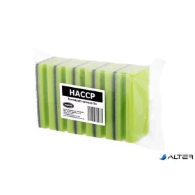 Mosogatószivacs, extra nagy, 5 db, BONUS, zöld