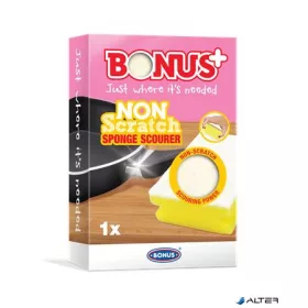 Mosogatószivacs, karcmentes, BONUS