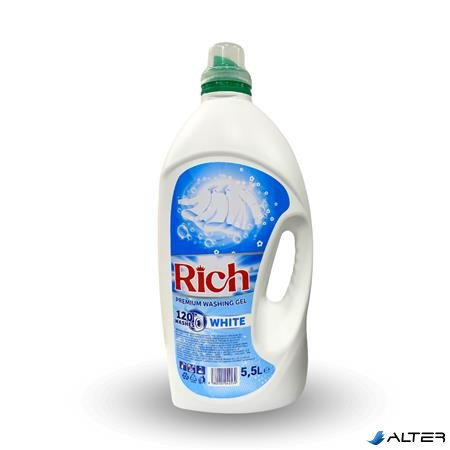 Mosógél, 5,5 l, "Rich White"