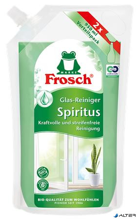 Ablaktisztító, spiritusszal, 950 ml, utántöltő, FROSCH