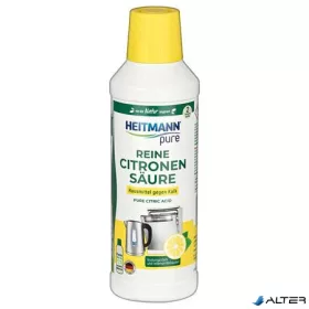   Vízkőoldó folyadék, citromsavval, 500 ml, HEITMANN "Pure"