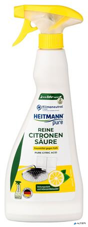 Vízkőoldó spray, citromsavval, 500 ml, HEITMANN "Pure"