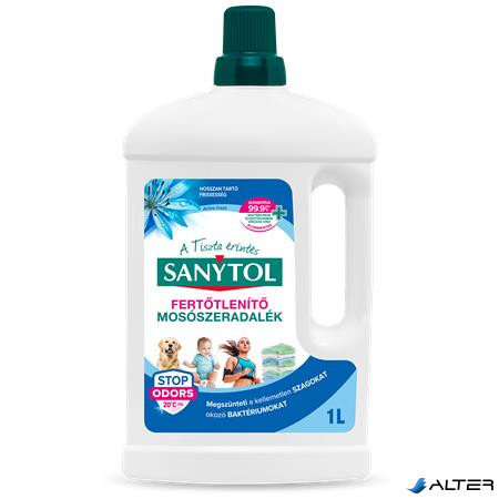 Fertőtlenítő mosószeradalék, 1 l, SANYTOL "Active Fresh"