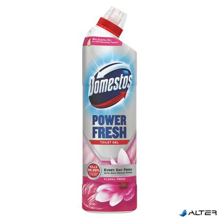 WC tisztító gél, 700 ml, DOMESTOS "Power Fresh", Floral Fresh
