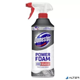   WC- és fürdőszoba tisztító hab, 435 ml, DOMESTOS "Power Foam", vízkőoldó