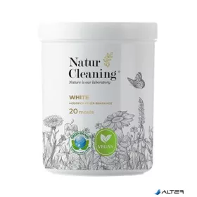   Mosópor, fehér ruhákhoz, 1 kg, NATURCLEANING "White"