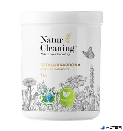 Szódabikarbóna, illat- és allergénmentes, 1 kg, NATURCLEANING
