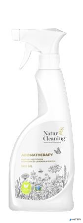 Konyhai tisztítószer, aromaterápiás, 500 ml, NATURCLEANING, rozmaring és levendula olajjal