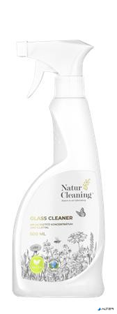 Üveg- és felülettisztítószer, 500 ml, NATURCLEANING, lime