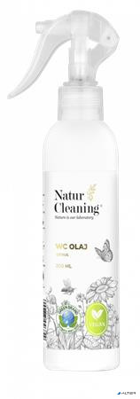 WC olaj, pumpás, 200 ml, NATURCLEANING, citrus