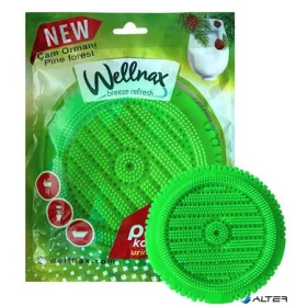   Piszoár illatosító rács, 50 g, "Wellnax", fenyő