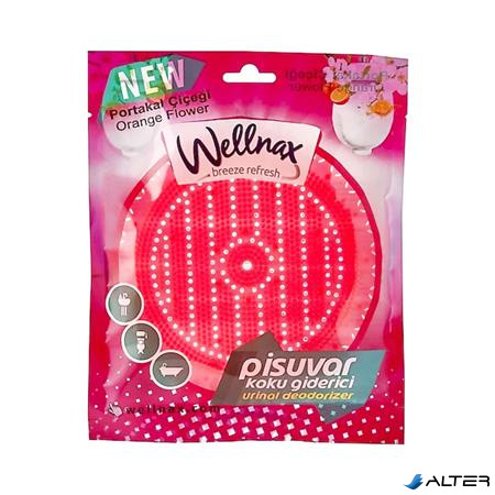 Piszoár illatosító rács, 50 g, "Wellnax", narancsvirág