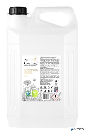 Mosogatószer koncentrátum, 5 l, NATURCLEANING, gránátalma