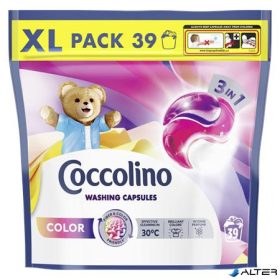 Mosókapszula, 39 db, COCCOLINO "3in1 Color"