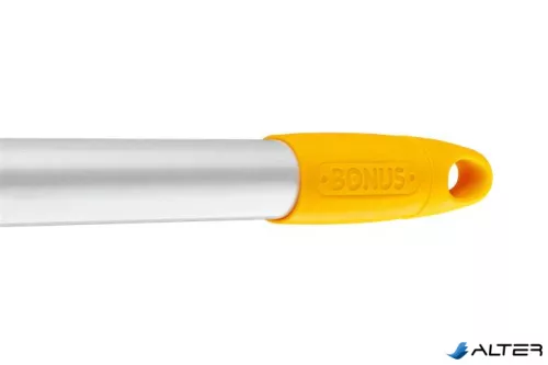 Nyél, menetes, alukróm, 140 cm, BONUS "Heavy Duty" , fehér