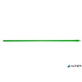   Nyél, menetes, alukróm, 140 cm, BONUS "Heavy Duty", zöld