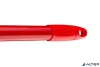 Nyél, menetes, alukróm, 140 cm, BONUS "Heavy Duty", piros
