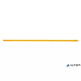   Nyél, menetes, alukróm, 140 cm, BONUS "Heavy Duty", sárga