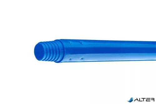 Nyél, menetes, alukróm, 140 cm, BONUS "Heavy Duty", kék