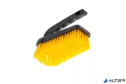 Súrolókefe, fogantyús, BONUS, sárga