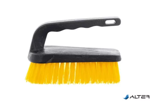 Súrolókefe, fogantyús, BONUS, sárga