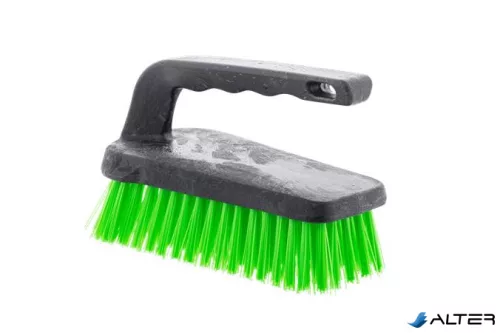 Súrolókefe, fogantyús, BONUS, zöld