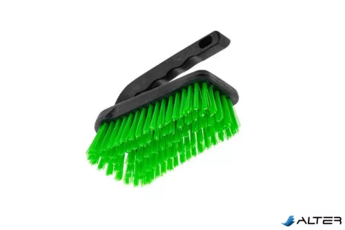 Súrolókefe, fogantyús, BONUS, zöld