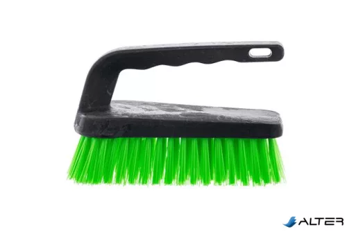 Súrolókefe, fogantyús, BONUS, zöld