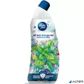WC tisztító gél, 750 ml, AMBI PUR, menta és jázmin