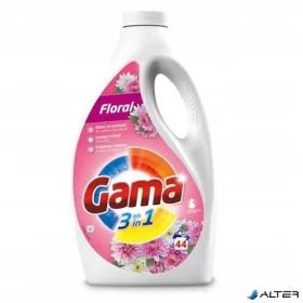 Mosógél, 44 mosáshoz, 1,98 l, GAMA "Floral"